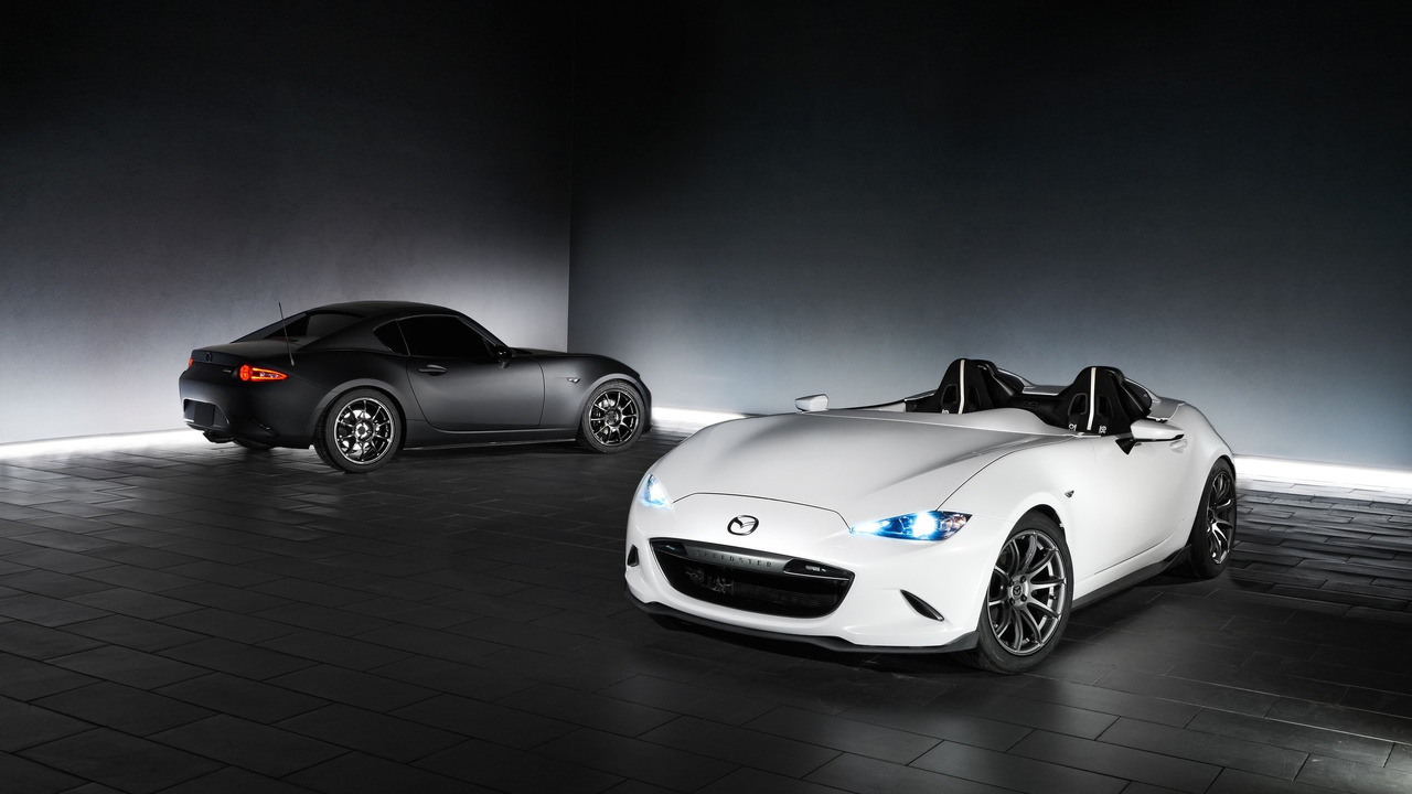 Mazda MX-5 Miata Speedster and RF Kuro concepts