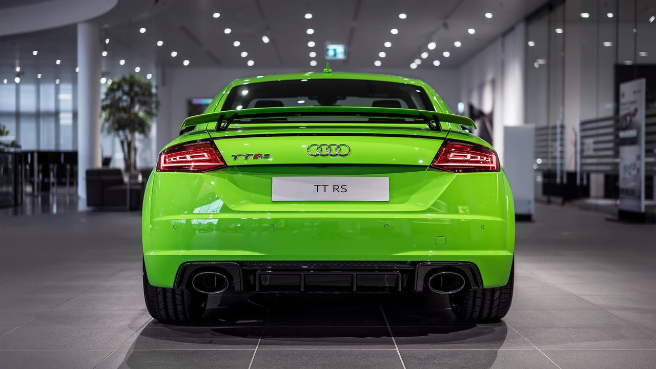2016 Audi TT RS Lime Green
