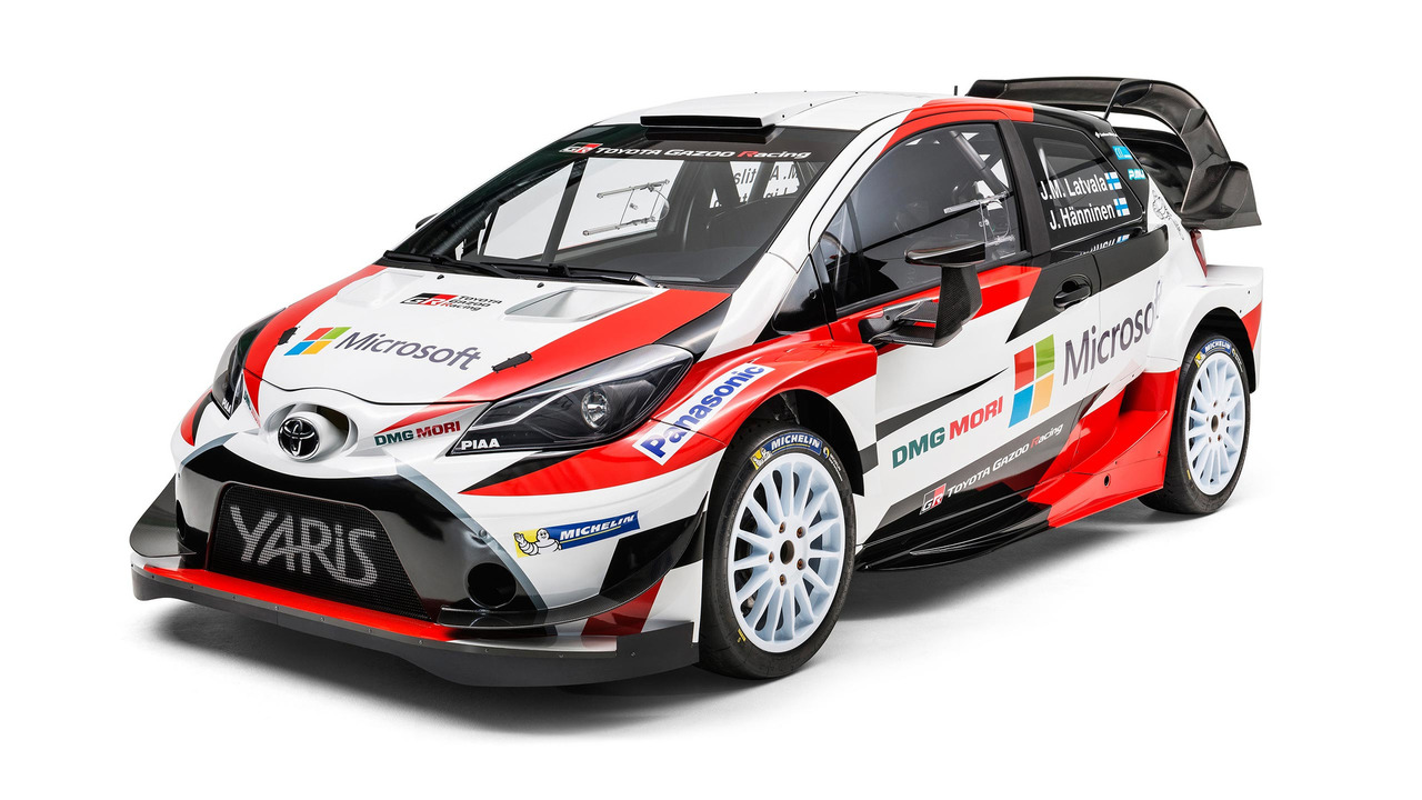 Toyota Yaris WRC 2017 Tampil Dengan Sayap Belakang Super Besar