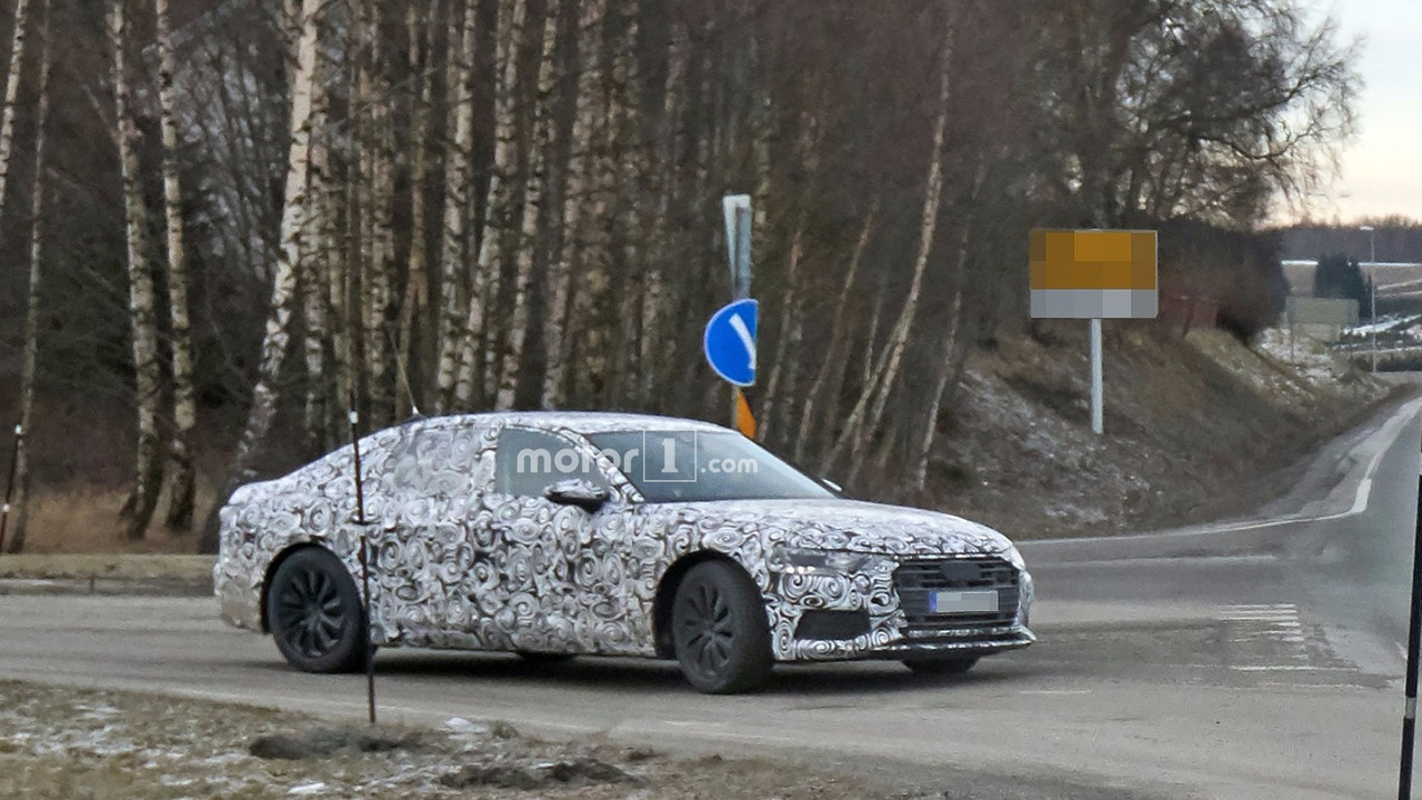 2019 Audi A6 spy photo