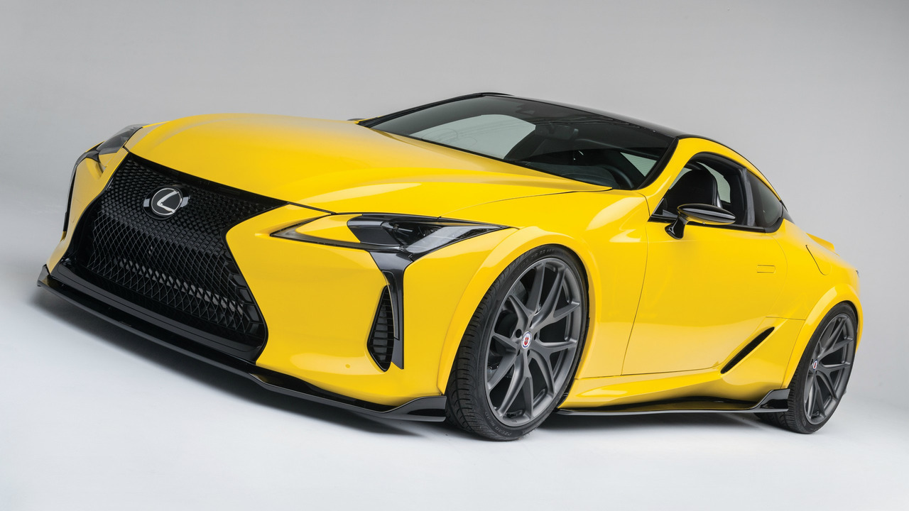 Custom 2016 Lexus LC 500 for SEMA