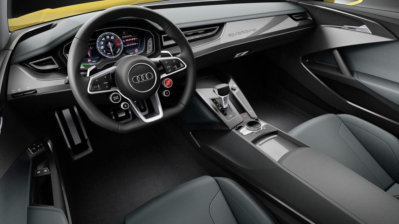Audi Sport Quattro Concept design sketches and illustrations